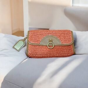 Ralph Lauren  Woven Clutch